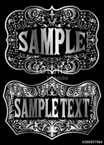 Cowboy Belt Buckle Emblem Label Vector Design Stock Image 361x500 Cowboy Belt Buckle Emblem Label Vector Design Stock Image