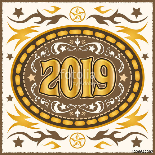 Western Cowboy Belt Buckle Vector Illustration Stock Image 500x500 Western Cowboy Belt Buckle Vector Illustration Stock Image