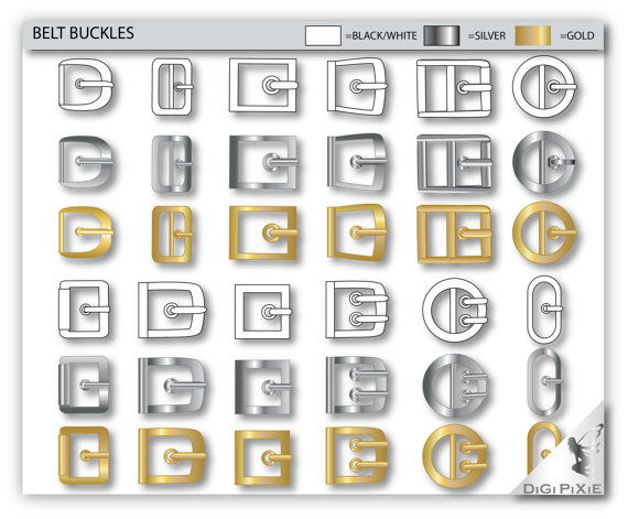 Belt Buckle Trim Sketches Illustrator Vector Templates 570x471 Belt Buckle Trim Sketches Illustrator Vector Templates