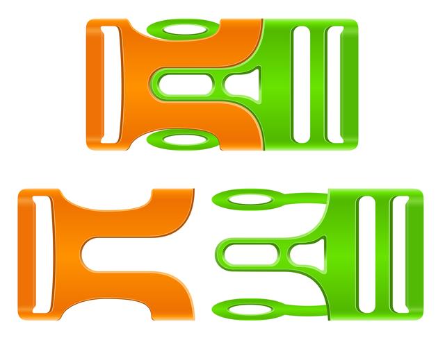 Plastic Buckle Clasp Vector Illustration 630x490 Plastic Buckle Clasp Vector Illustration