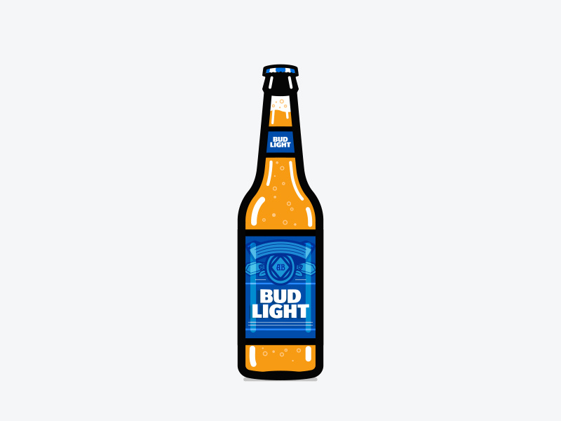 Bud Light Vector at Collection of Bud Light Vector