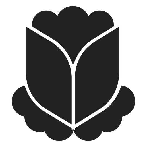 512x512 Simple Flower Bud Vector