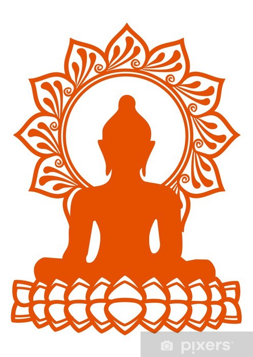 495x700 Vinilo Pixerstick Buda