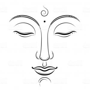 Buddha Face Vector at Vectorified.com | Collection of Buddha Face ...