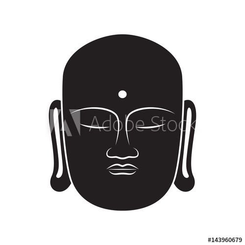 Buddha Face On White Background 500x500 Buddha Face On White Background