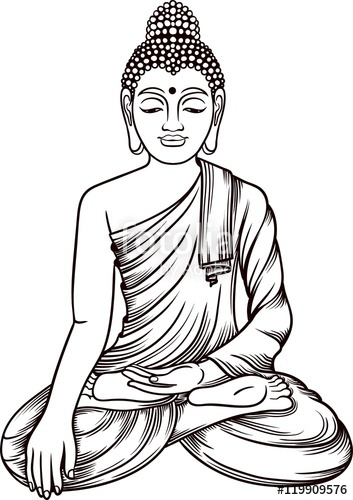 Buddha Vector at Vectorified.com | Collection of Buddha Vector free for ...