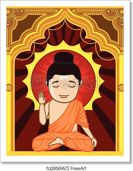 Free Art Print Of Cartoon Gautam Buddha Cartoon Gautam Buddha 450x580 Free Art Print Of Cartoon Gautam Buddha Cartoon Gautam Buddha