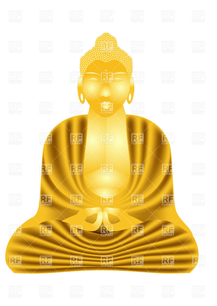 Statue Of Golden Buddha Vector Image Of People Arkela 853x1200 Statue Of Golden Buddha Vector Image Of People Arkela