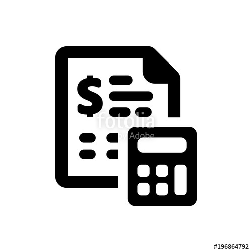 500x500 Budget Icon Stock Image And Royalty Free Vector On Fotolia
