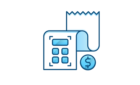 580x354 Budget Vector Icon Graphic