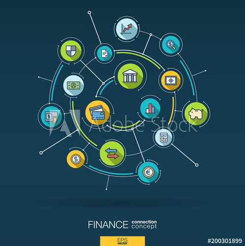 498x500 Abstract Finance, Bank Technology, Payment Background Digital