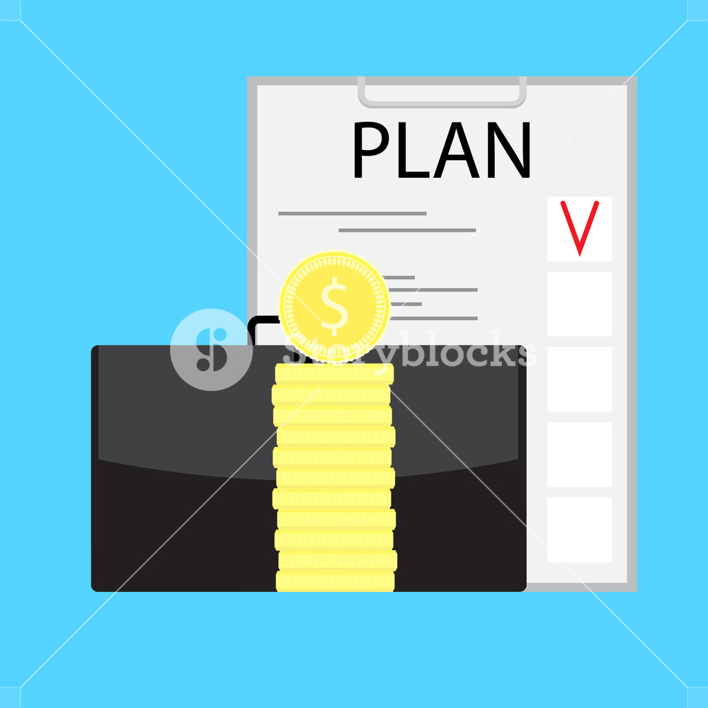 1000x1000 Monthly Financial Planning Of Goals And Objectives Finance Plan