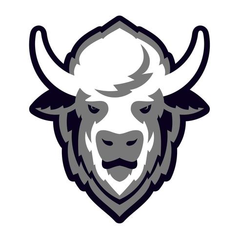 Buffalo Head Logo Mascot 490x490 Buffalo Head Logo Mascot