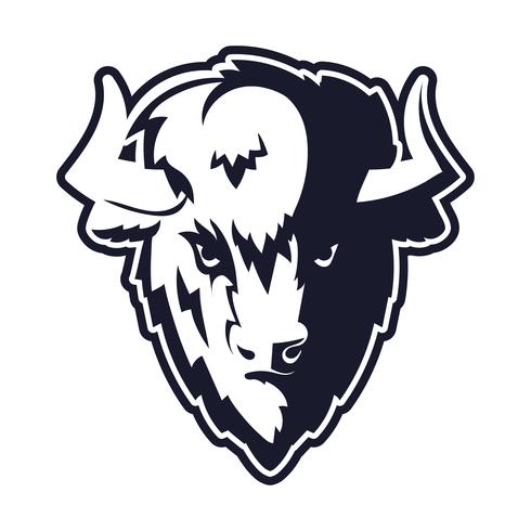 Buffalo Head Mascot 490x490 Buffalo Head Mascot
