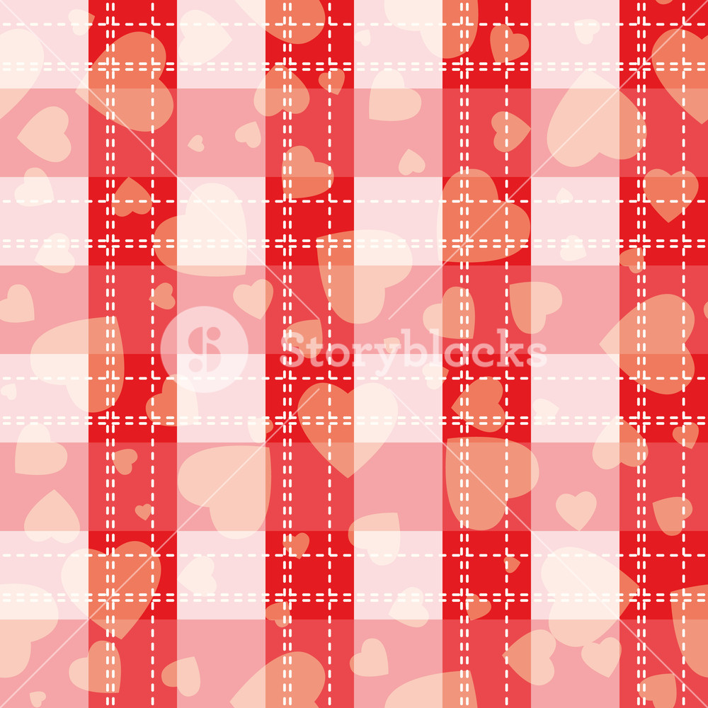 1000x1000 Valentine S Day Hipster Style Tartan And Buffalo Check Plaid