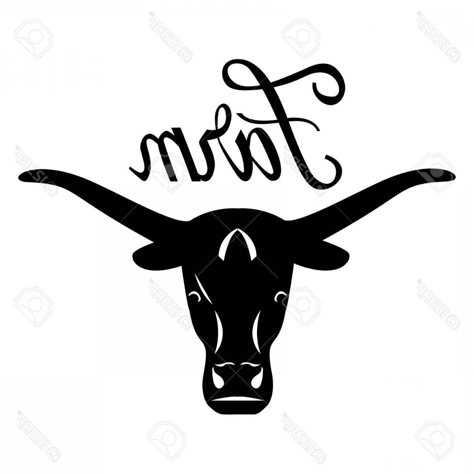1560x1560 Photostock Vector Logo Head Of A Bull Icon Buffalo Silhouette