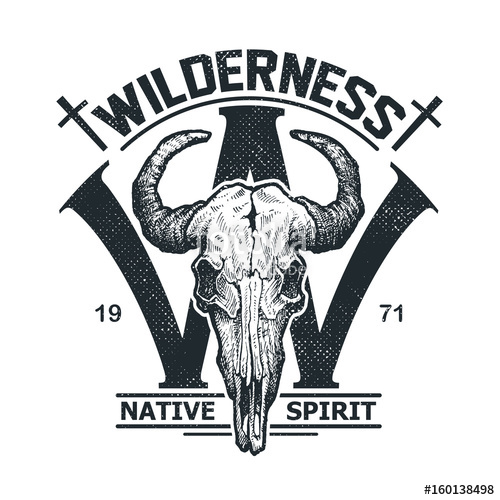 Buffalo Skull Vector Sketch Stock Image And Royalty Free Vector 500x500 Buffalo Skull Vector Sketch Stock Image And Royalty Free Vector