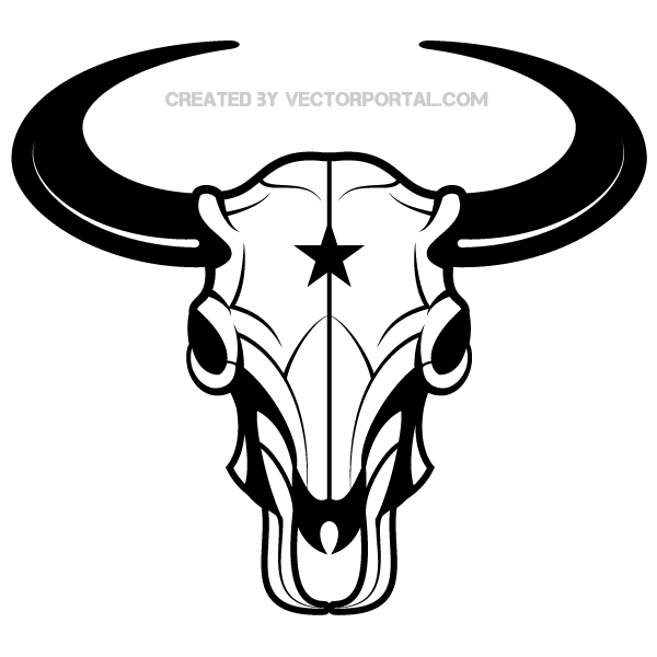 Bison Skull Vector Image Free Vectors Free Vector Graphics 600x600 Bison Skull Vector Image Free Vectors Free Vector Graphics