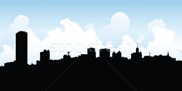 600x300 Buffalo City Skyline Vector Illustration Brett Lamb