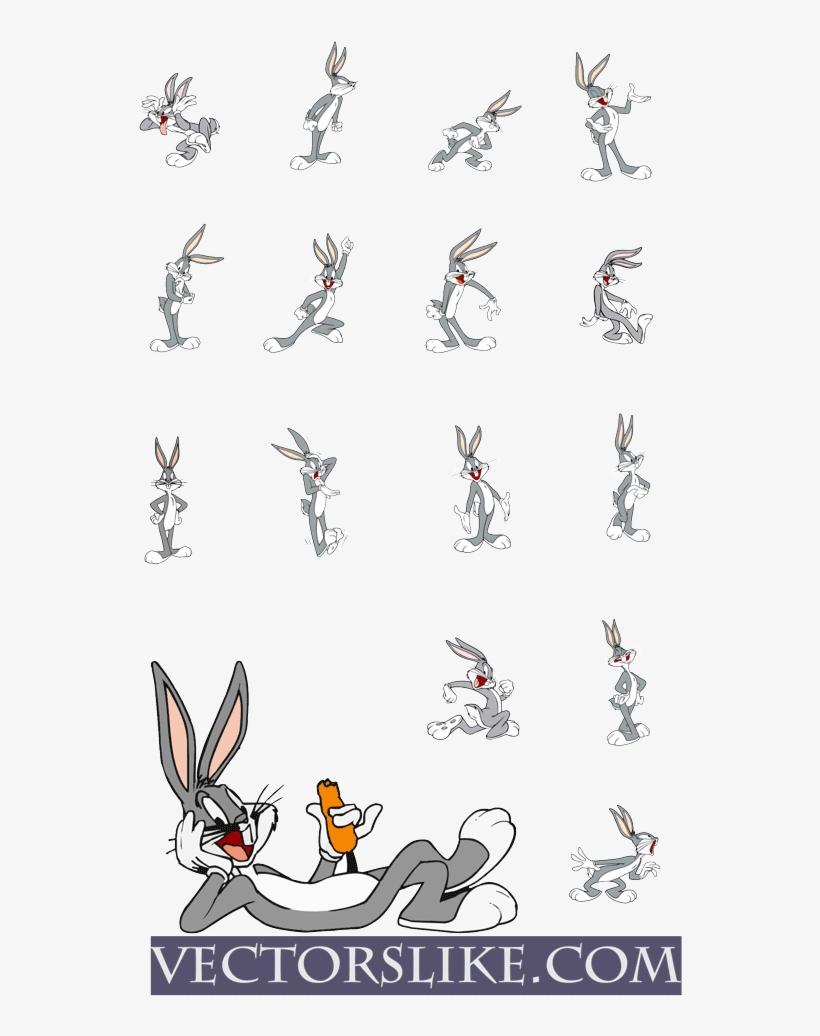 Bugs Bunny Vector Free 820x1036 Bugs Bunny Vector Free
