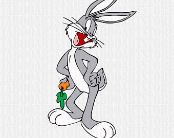 Bugs Bunny Vector Etsy 340x270 Bugs Bunny Vector Etsy