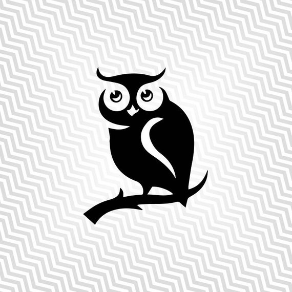 570x570 Owl Owl, Cutout, Owl Silhouette, Vector Art, Cricut