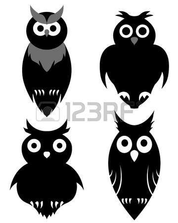 360x450 Stock Vector Buhos Eule, Illustration Und Halloween