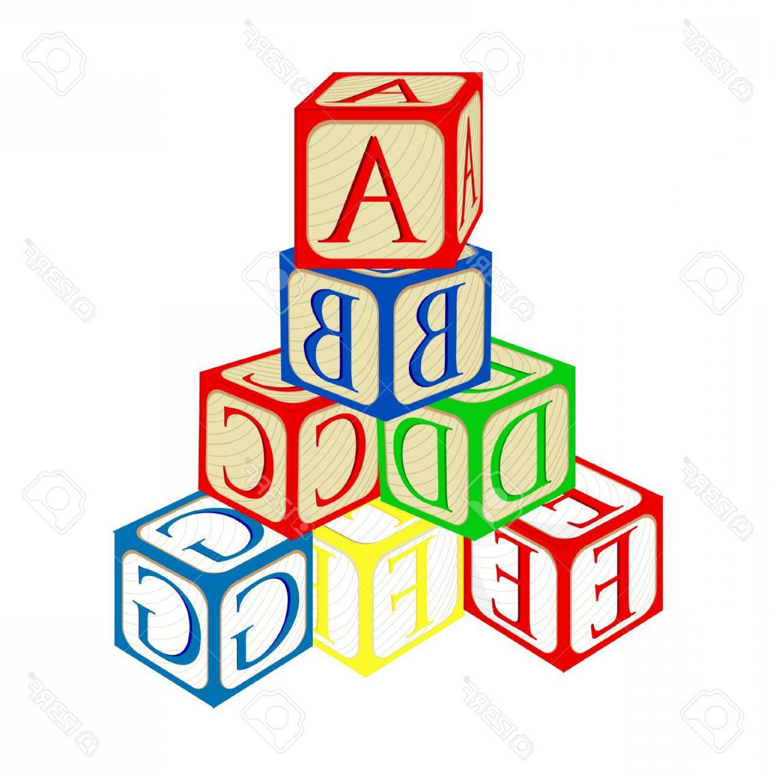 Photostock Vector Tower From Alphabet Baby Building Blocks Vector 1560x1560 Photostock Vector Tower From Alphabet Baby Building Blocks Vector