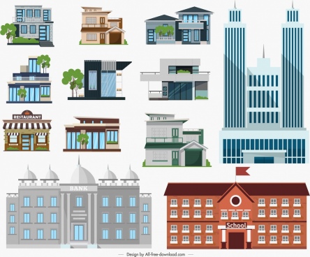 Building Icon Vector Free Vector Download 444x368 Building Icon Vector Free Vector Download