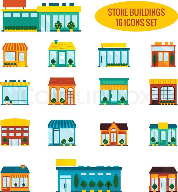 Store Shop Front Window Buildings Icon Stock Vector Colourbox 741x800 Store Shop Front Window Buildings Icon Stock Vector Colourbox
