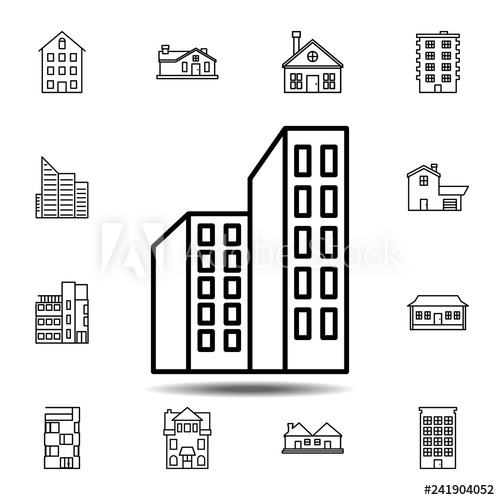 Building Outline Icon Simple Outline Vector Element Of Building 500x500 Building Outline Icon Simple Outline Vector Element Of Building