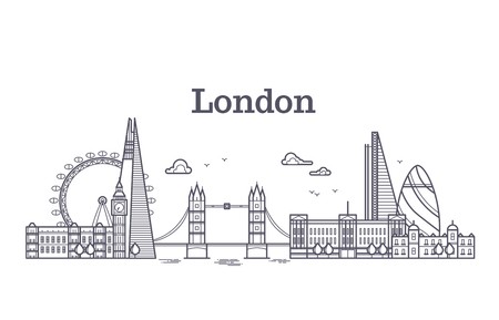 450x289 London City Skyline With Famous Buildings, Tourism England