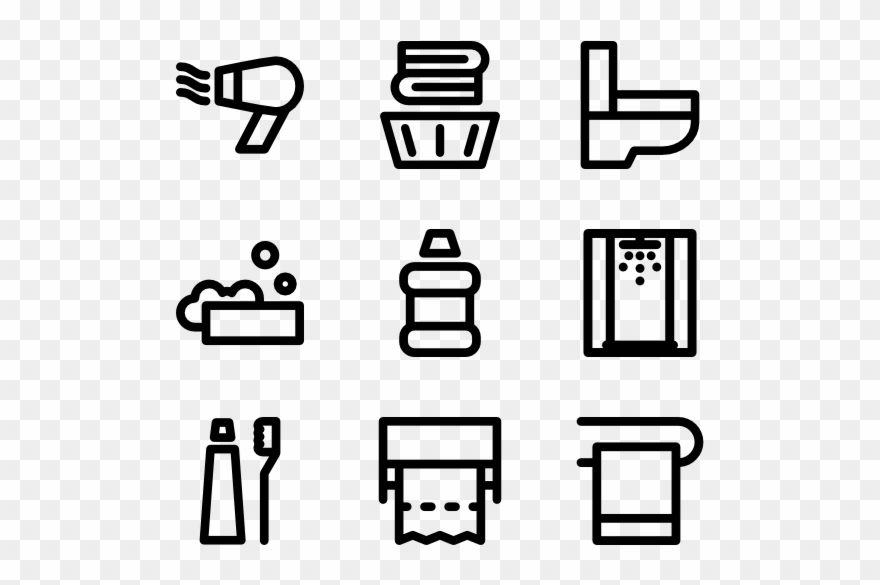 Bathroom Vector Icon Clip Art Royalty Free Library 880x585 Bathroom Vector Icon Clip Art Royalty Free Library