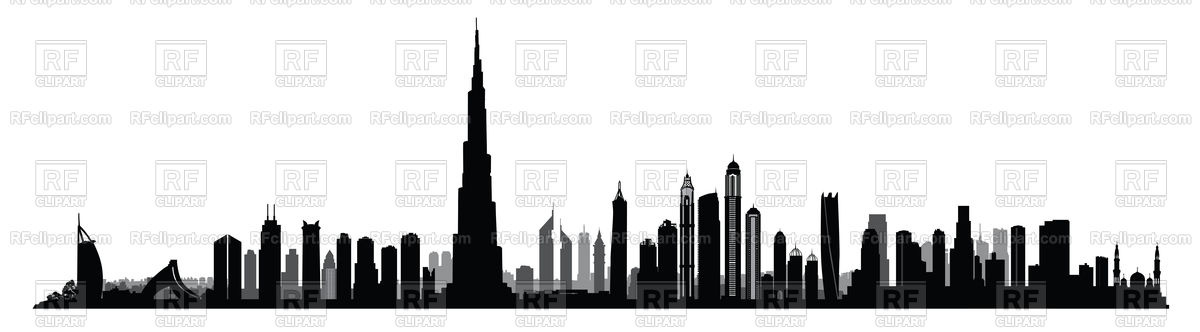 1200x332 City Dubai Skyline