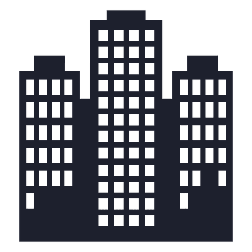 512x512 Towers Building Silhouette