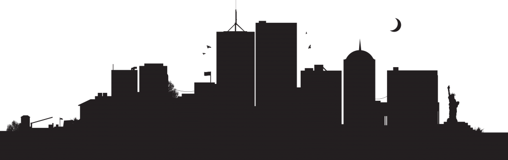 1024x324 Building Silhouette Png