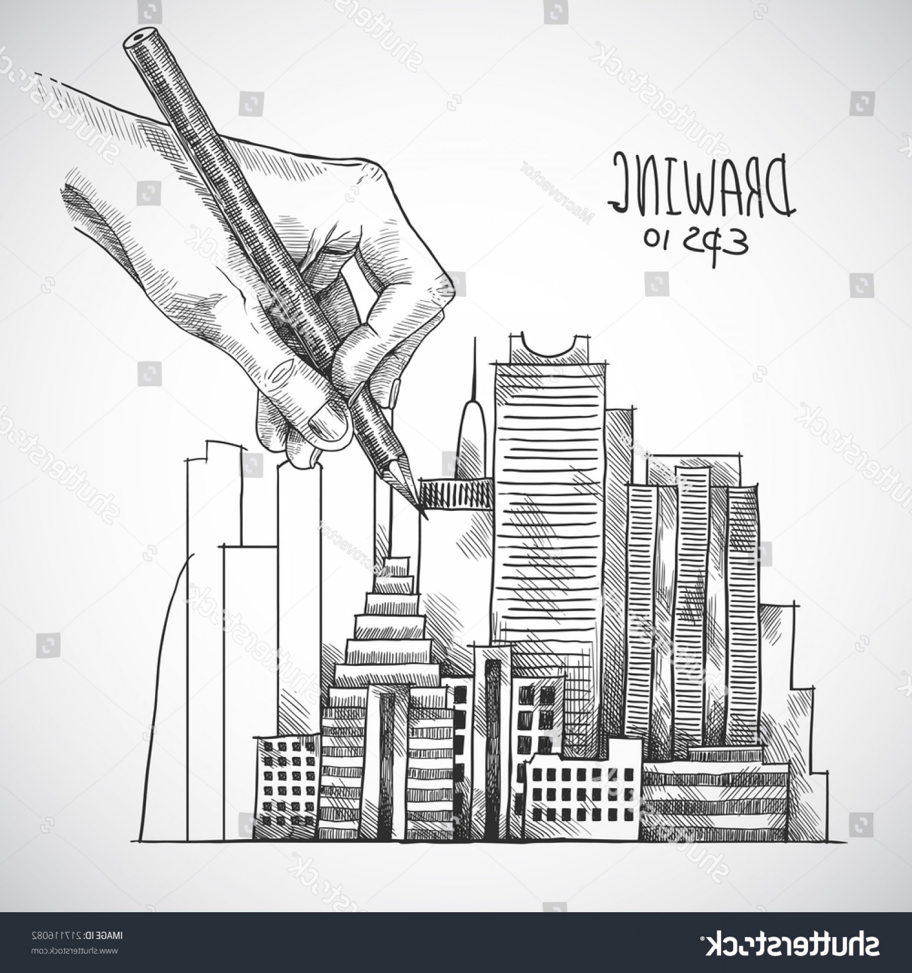 1800x1920 Vector Drawings Of Building Soidergi