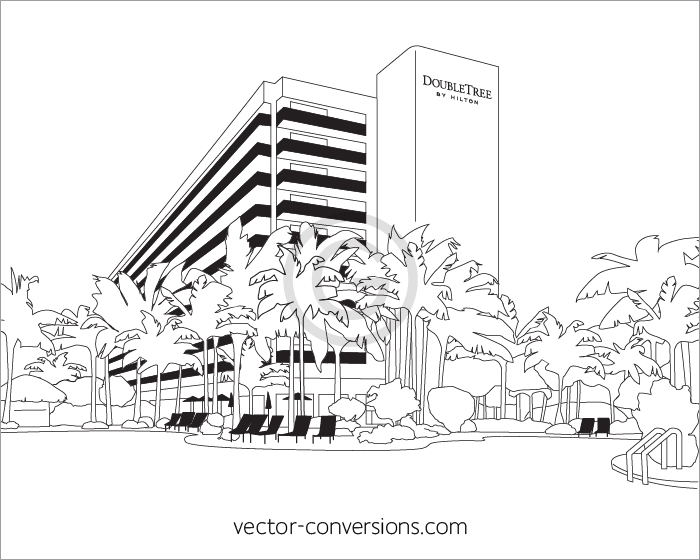 700x560 Vector Building Drawings