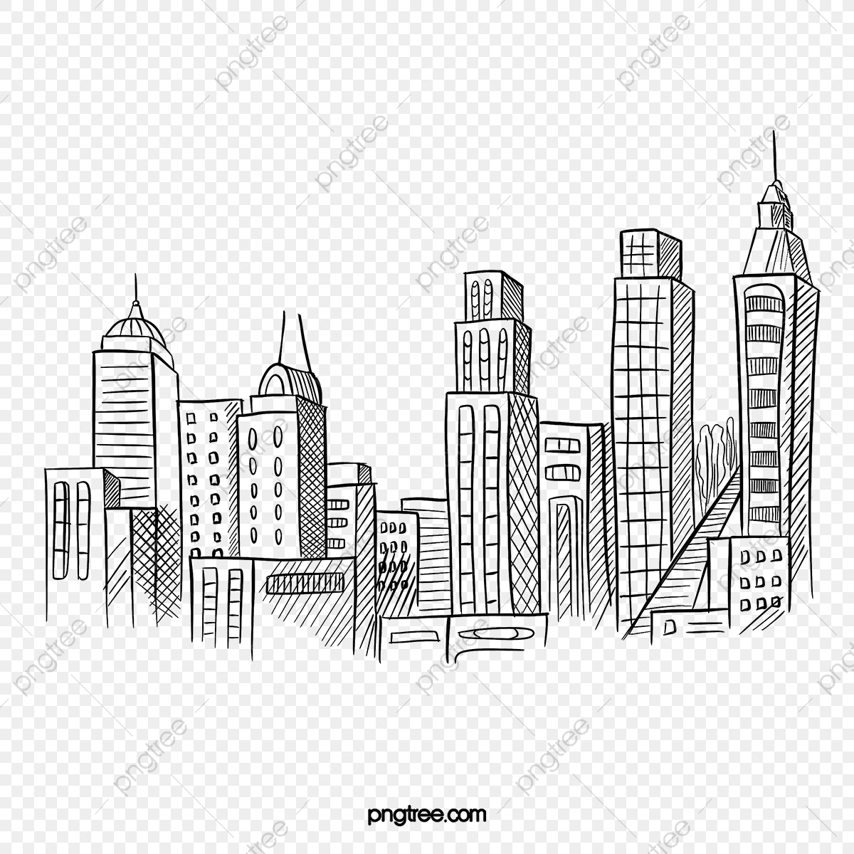 1200x1200 Architectural Sketch Vector Illustration Material, Sketch Vector