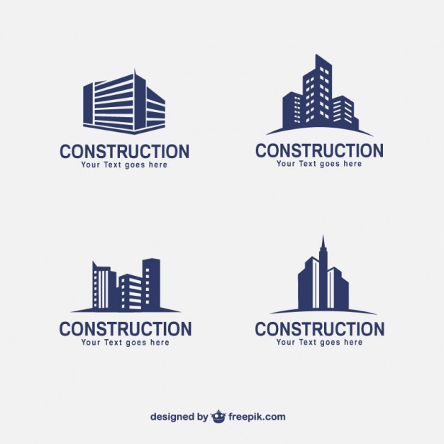 626x626 Construction Buildings Vector Free Download