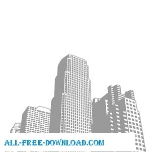 300x301 Free Building Vectors Vector Landscape Free Vector Free Download