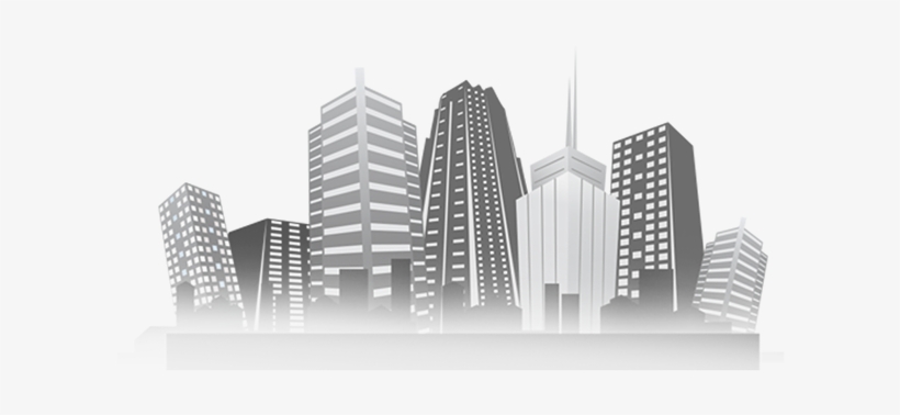 820x378 Cebu City Building Silhouette Vector Transparent Png