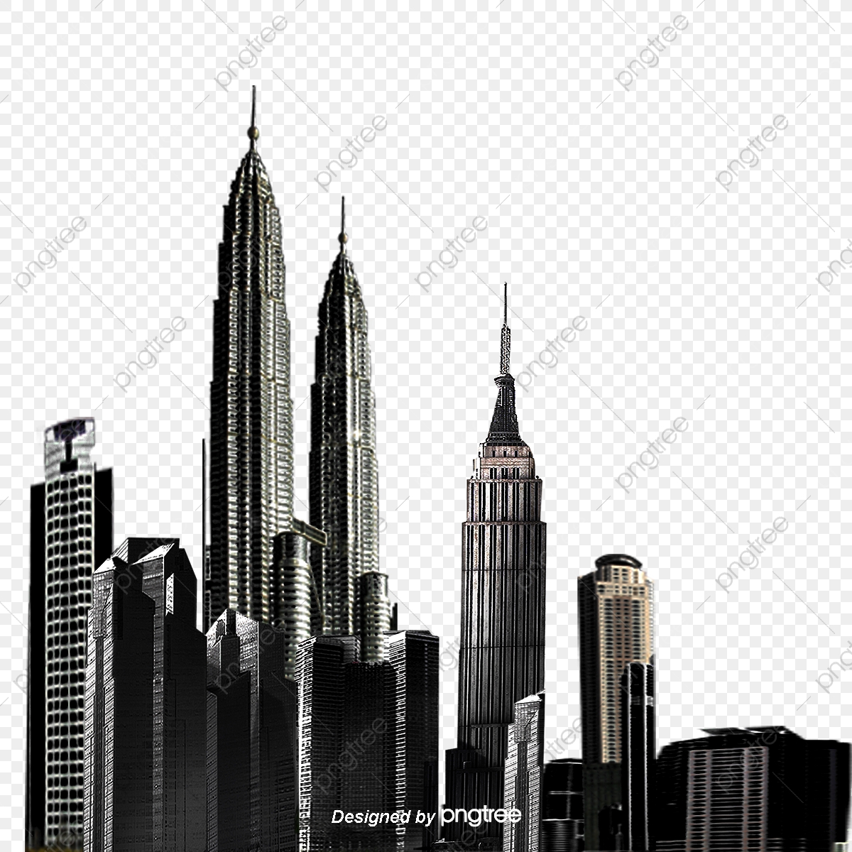 1200x1200 City Building Vector Material, Building, City Vector, Cityscape