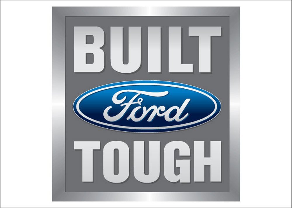 1000x713 Neoplex Built Ford Tough Auto Logo Traditional Flag
