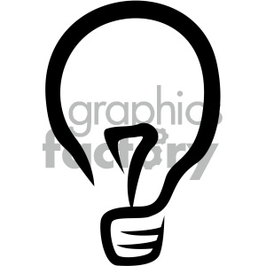 300x300 Light Bulb Vector Flat Icon Clipart Royalty Free Gif, Png