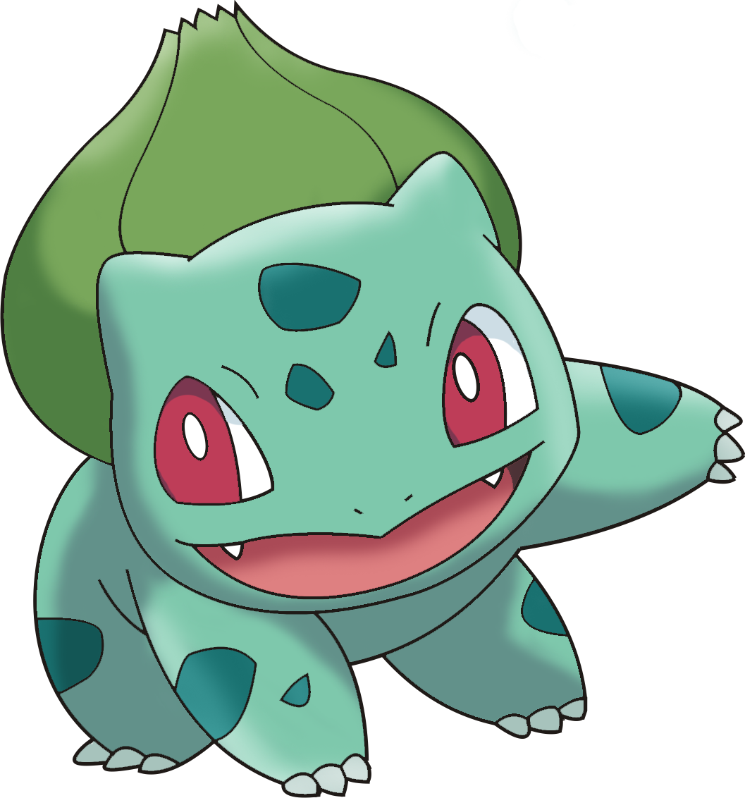 Pokemon Bulbasaur Vector Game 1057x1132 Pokemon Bulbasaur Vector Game