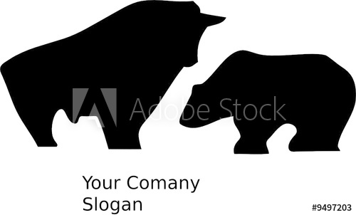500x302 Bull And Bear Vector