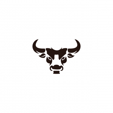 Bull Face Vector