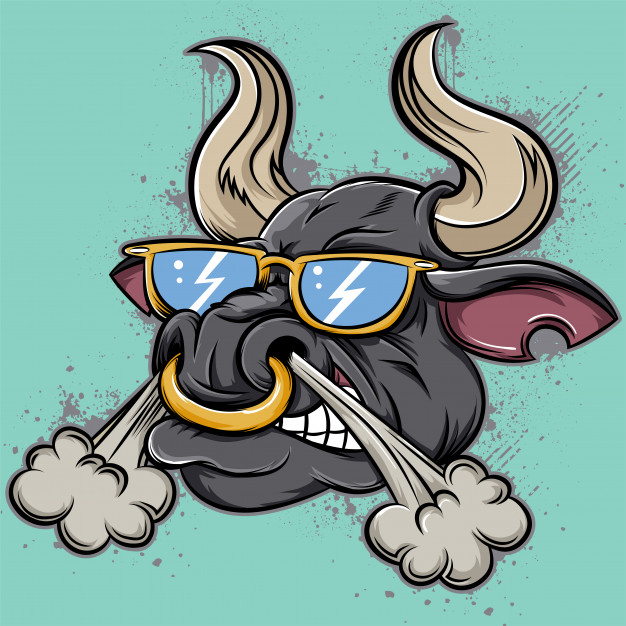 Angry Bull Face Vector Premium Download 626x626 Angry Bull Face Vector Premium Download