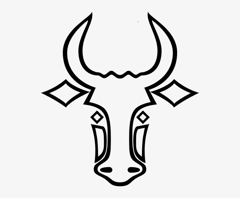 820x677 Bull Head Vector Png